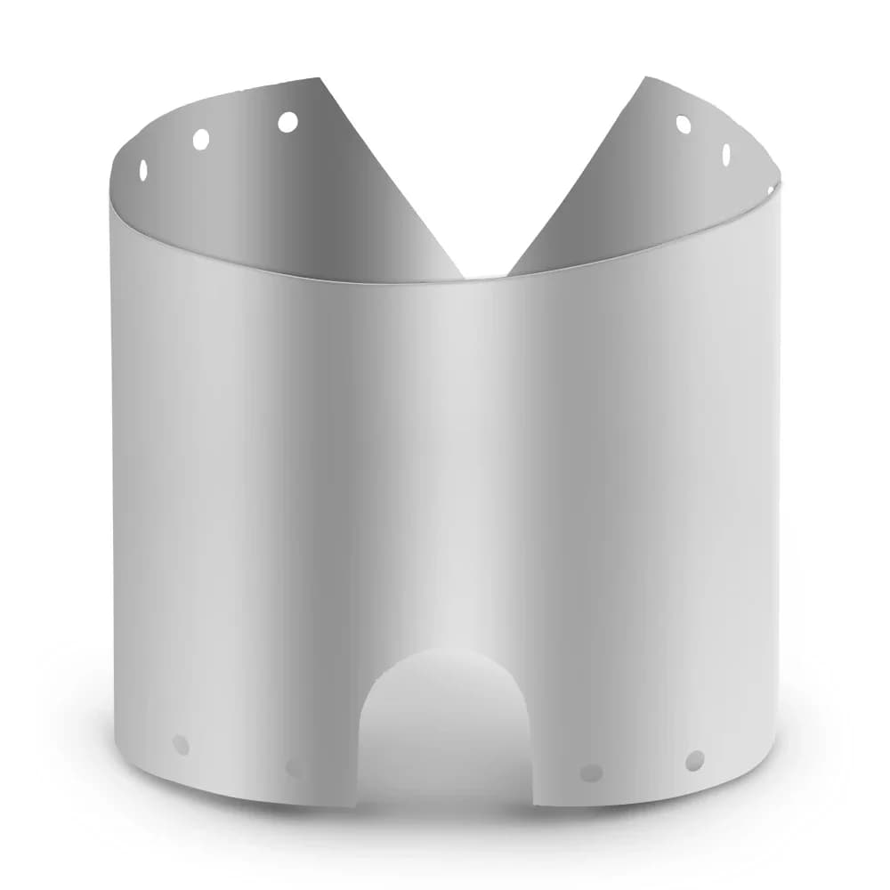 Ultralight Ultra-thin Titanium Wheelchair Height 15cm 19cm Outdoor Windproof Plate Protection for Alcohol