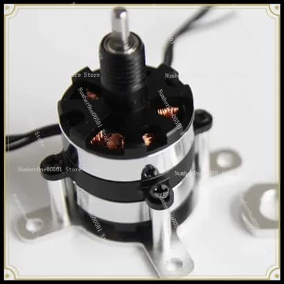 DZP30 Coaxial Dual Propeller Brushless Motor, 30g Non-reverse Torsion F3P Motor for RC Aircraft Drone Parts