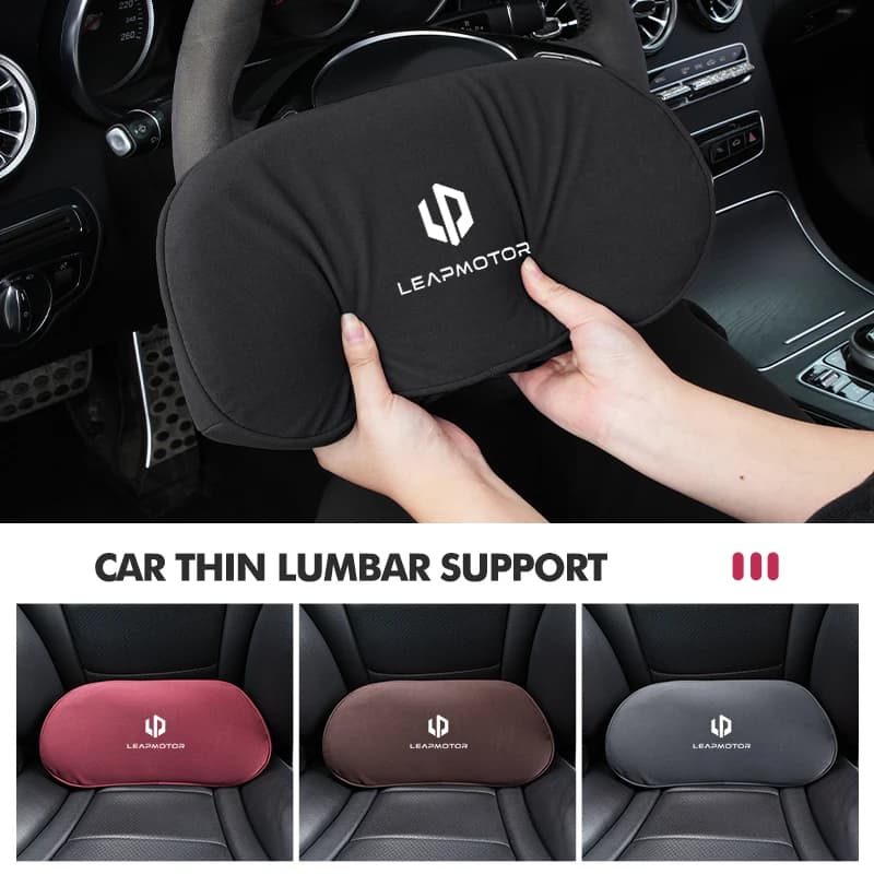 Car Seat Pillow Waist Protection Cushion Breathable Lumbar Support For Leapmotor LP T03 S01 C11 C01 2022 2023 2021 Reev