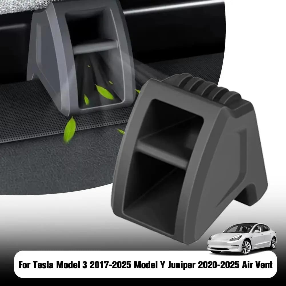 For Tesla Highland Y Launch 2025 Deodorant Air Clip Adapter Car Exit Air Fragrance Aromatherapy Spout Clip In Silicone K2Y4