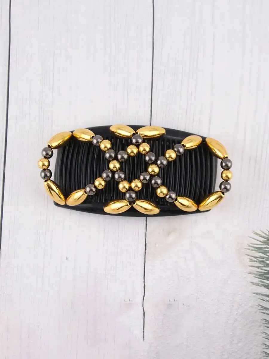 1pc Hair Bun Maker, Quick Bun Hair Styler Comb, Hair Clips, Simple & Easy To Use Hair Styling Tool, Suitable For Girls & Women,