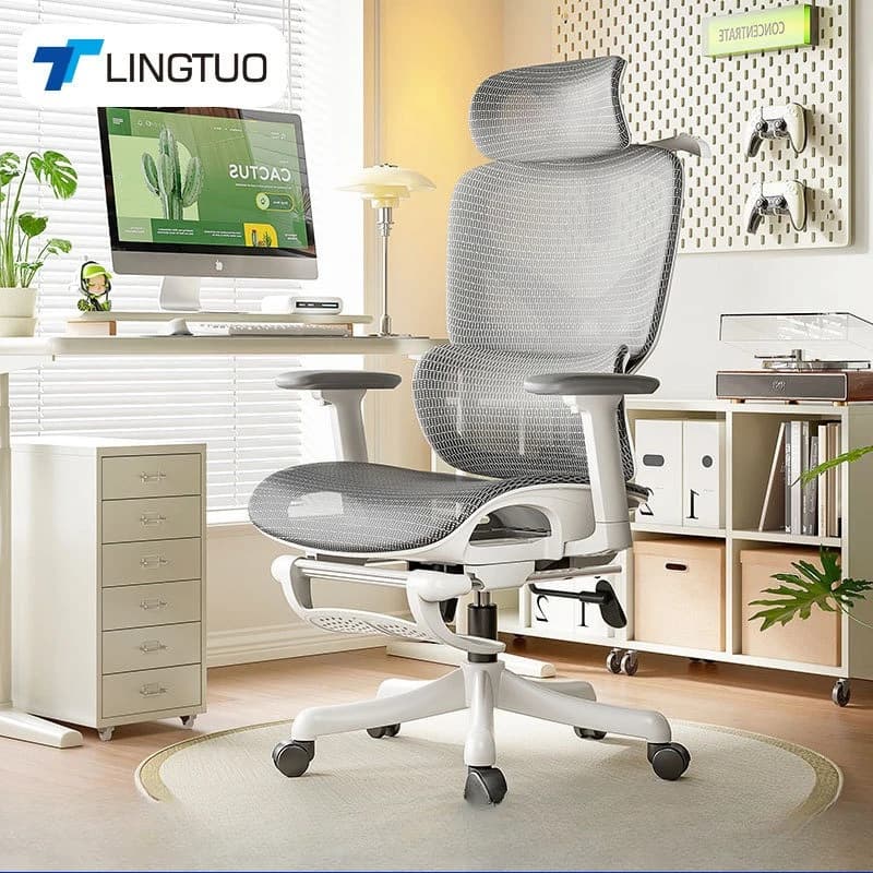 Sedia da computer Sedia da gioco Sedia reclinabile con schienale Sedia da ufficio ergonomica