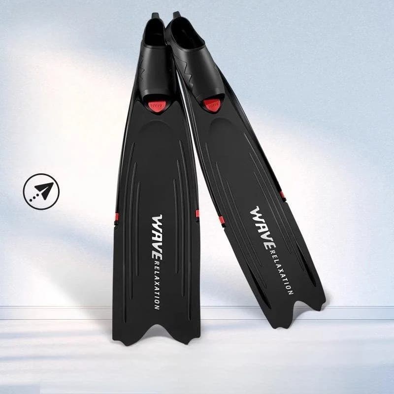 New Unisex Pins Lightweight, Flexible and Comfortable PP for Free Diving, Snorkeling and Underwater Hunting, Long TPR Pins for Swimming