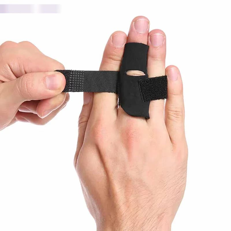 Fascia protettiva per dita traspirante, lavabile, antiscivolo, professionale, per basket, pallavolo, 4 pezzi