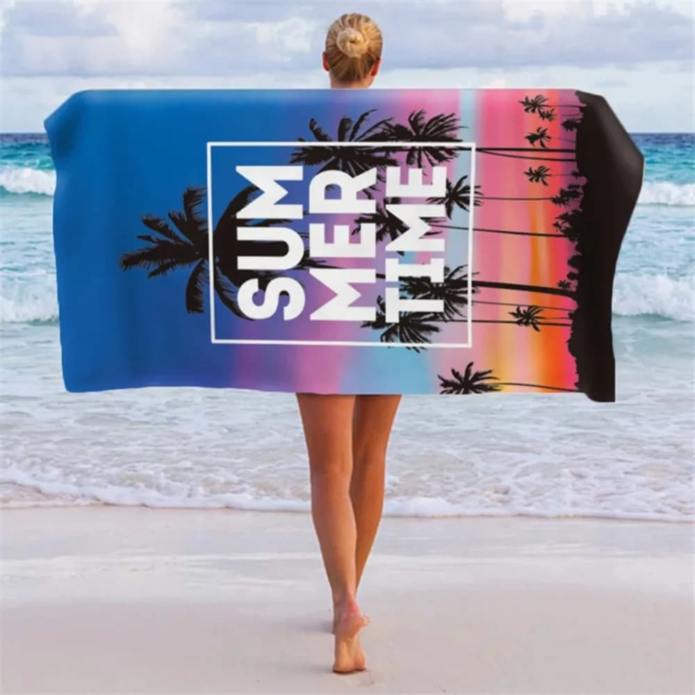 Beach towel bath towels in microfiber fast drying beach pillow towel bath mat from Yoga beach towel without sand