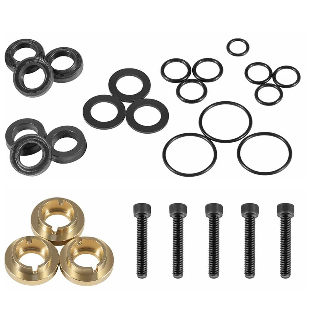 Kit guarnizioni pompa di ricambio per idropulitrice dalle prestazioni affidabili, progettato per adattarsi ai modelli, inclusi per 190595GS e 190711GS