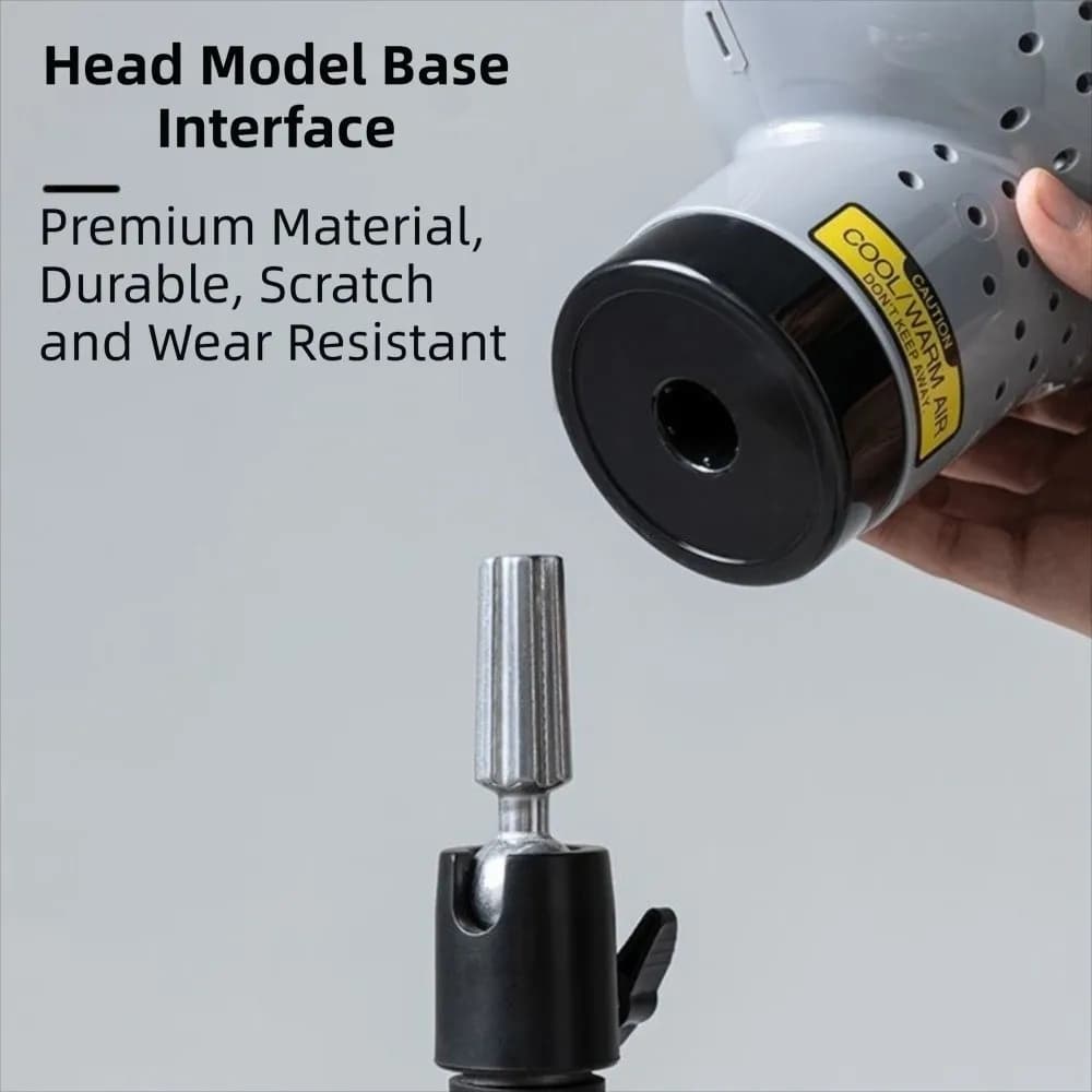 Quick Blow Dry Wig Drying Stand Durable Anti-slip Wig Blow Dryer Head Mold Save time Wear-resistant Hair Styling Head