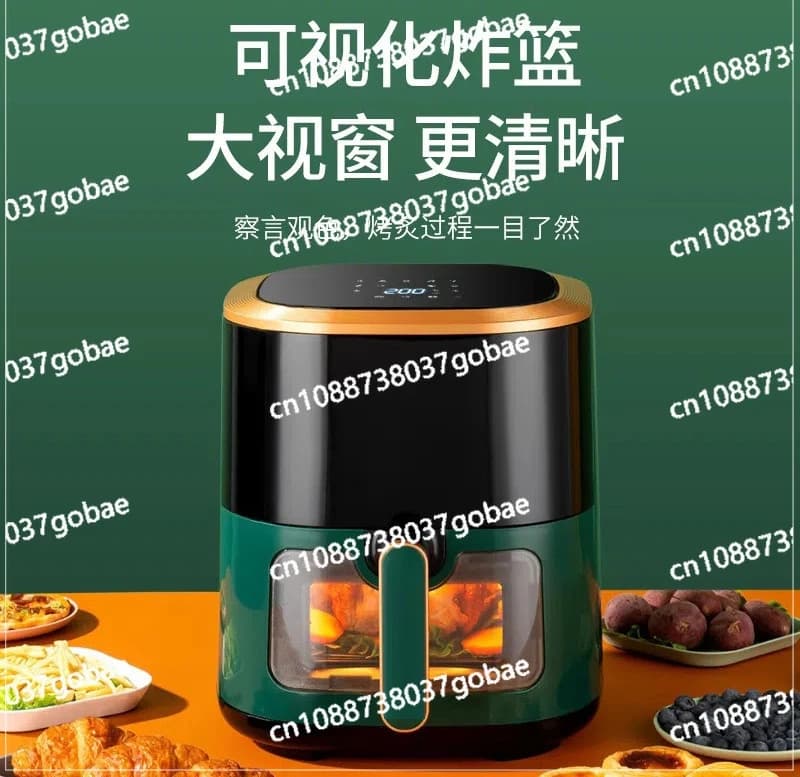 Multifunction Smart Air Fryer with Visive Touch Screen and Booking Function