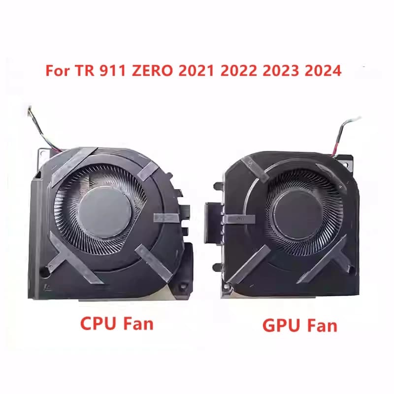 Nuovo Originale Del Computer Portatile CPU GPU Ventola Di Raffreddamento Per THUNDEROBOT TR 911 ZERO 2021 2022 2023 2024 Anno Versione
