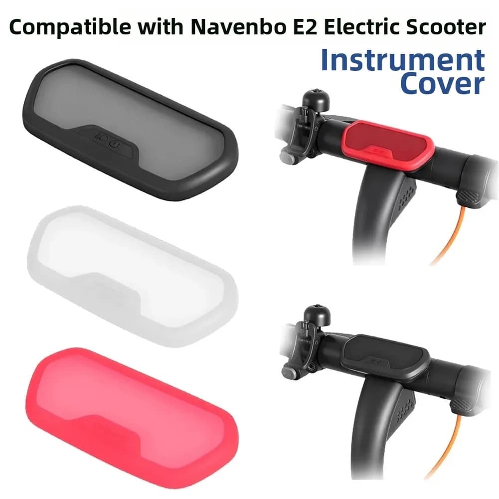 1pc Dashboard Protector Waterproof Cover For NINEBOT E2 Electric Scooter Cover Fit Display Screen Protection Case ABS Cover Part