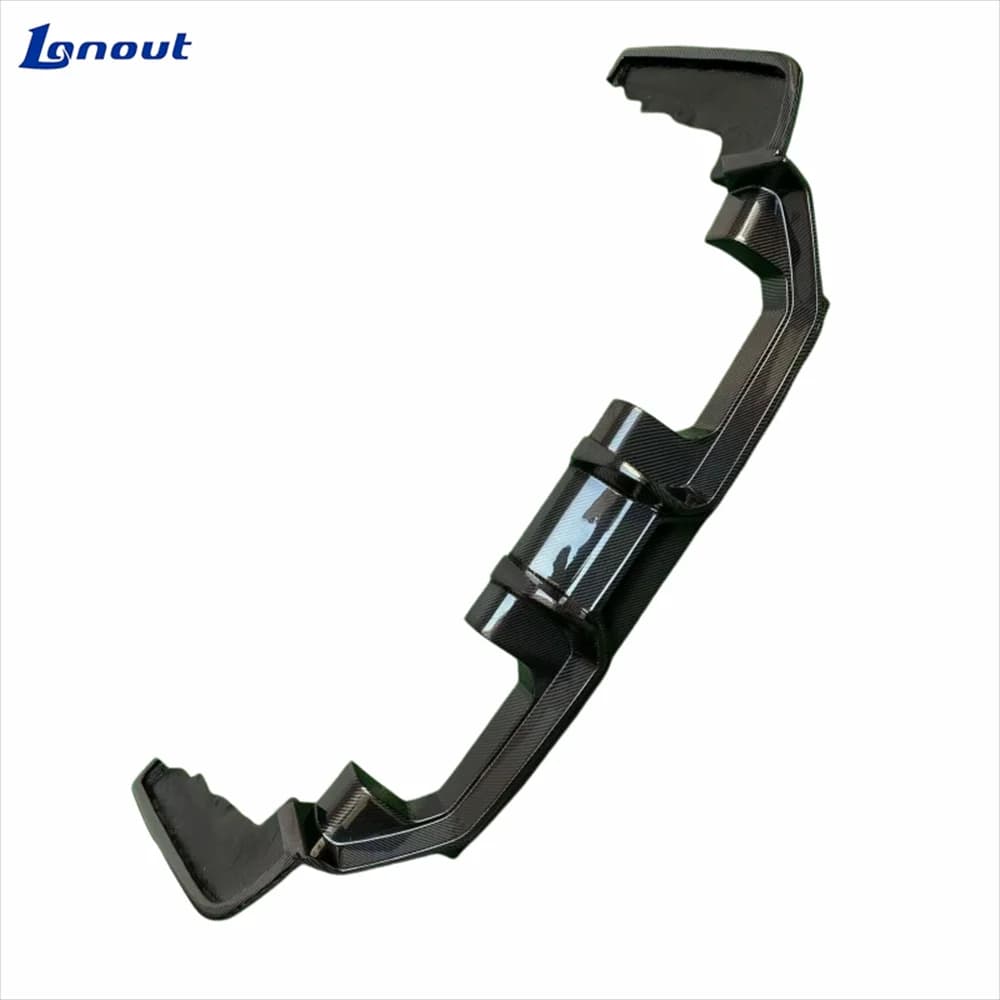 Rear Bumper Lip air Turbulence Kit for M2 G87 Modified AD Style 3k High-quality Dry Carbon Fiber Rear Diffuser Body Kit
