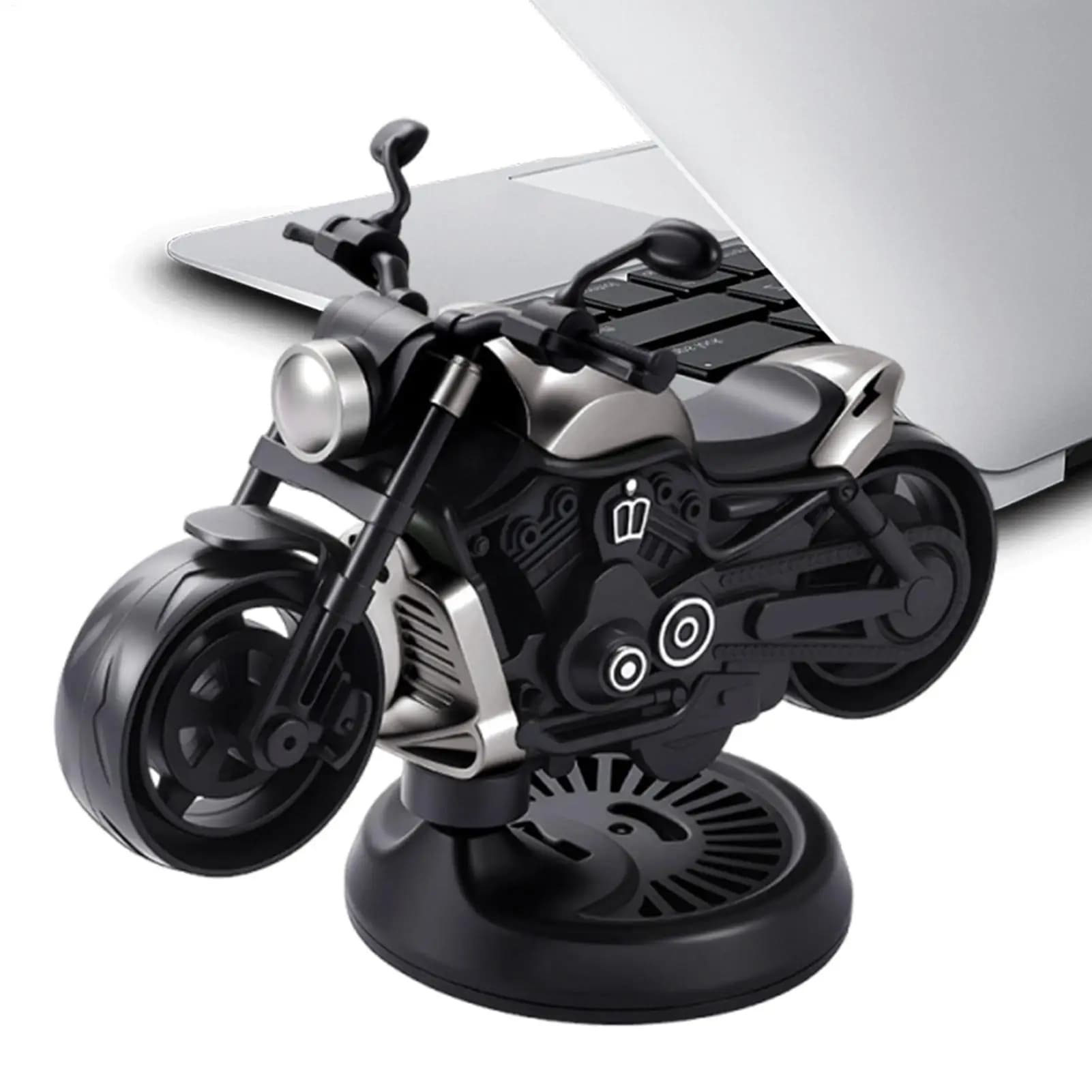 Breaking dashboard diffuser with car fragrance, motorcycle shape, car smell deodorant, for man, woman, truck, SUV, interior dashboard