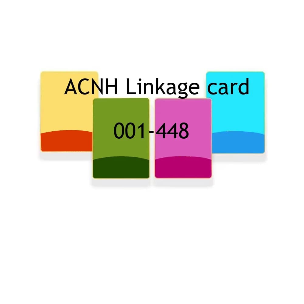 NUOVA Scheda di Collegamento ACNH Viché Mineru Tulin Cece Sanrio Ankha NFC NTAG215 Animal Card per Nintendo Switch