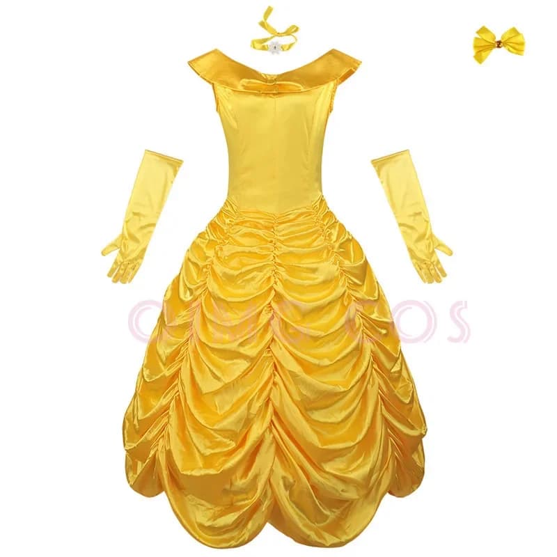 Belle Cosplay Costume Carnival Uniform Anime Party Halloween Costumes Women Masquerade Game