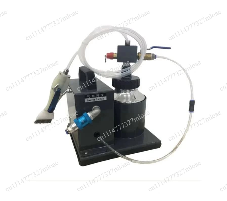 Shoe wrapping glue brush machine Automatic pneumatic double head glue filling machine