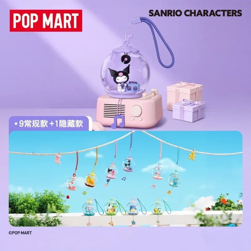 POPMART Sanrio Personaggi Sweet Dream Bubble House Series Scatola cieca Guess Bag Scatola misteriosa Giocattoli Bambola Anime Figura Desktop Ornamen