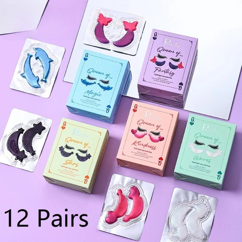 Mask for Hydrating and Nutritional Eyes, Rassodante and Reducer of Subtile Rugs, Patch Eyes to Crystal Collagen