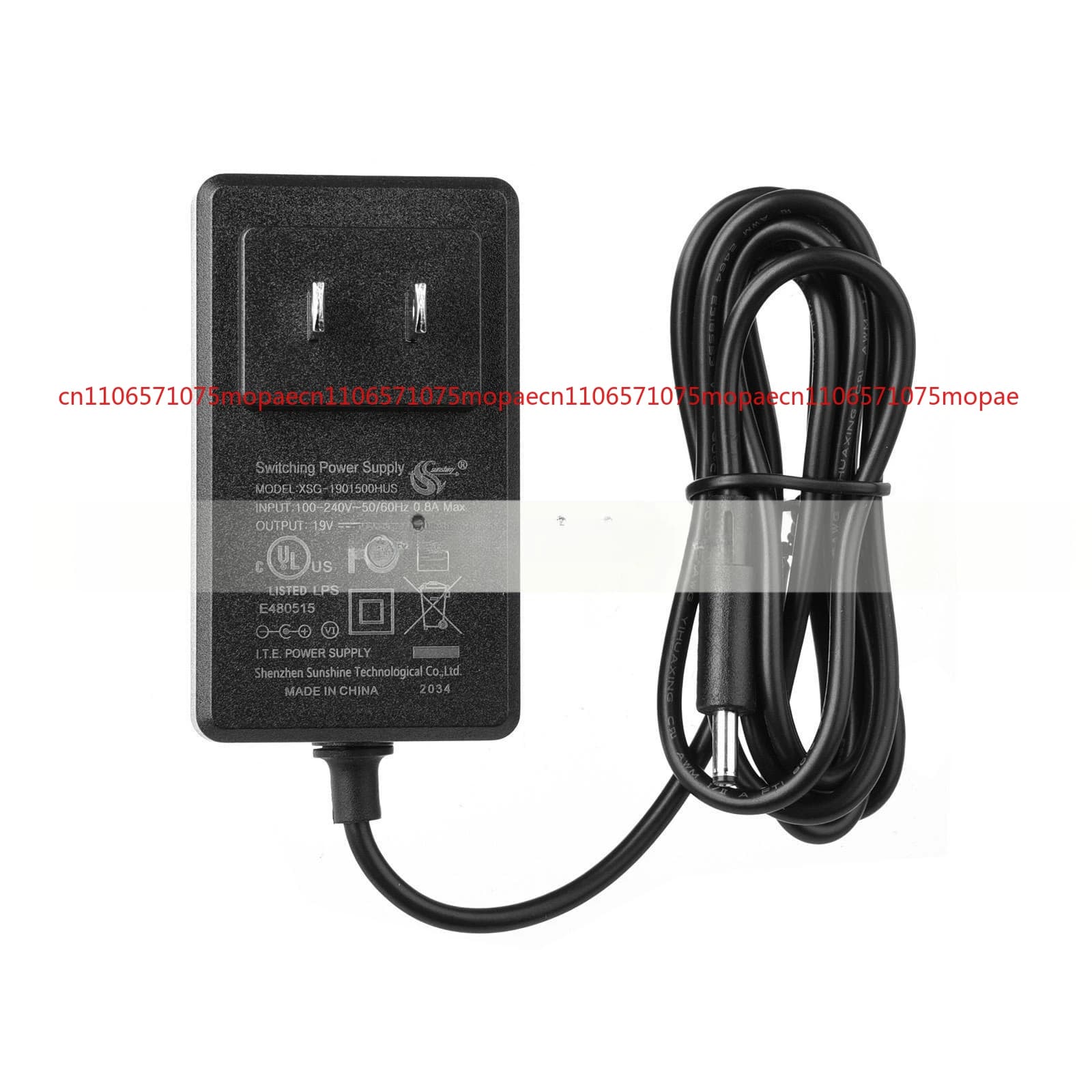 XSG-1901500HUS Power Adapter 19 V 1.5 A for heated massage gun Urikar Pro 1