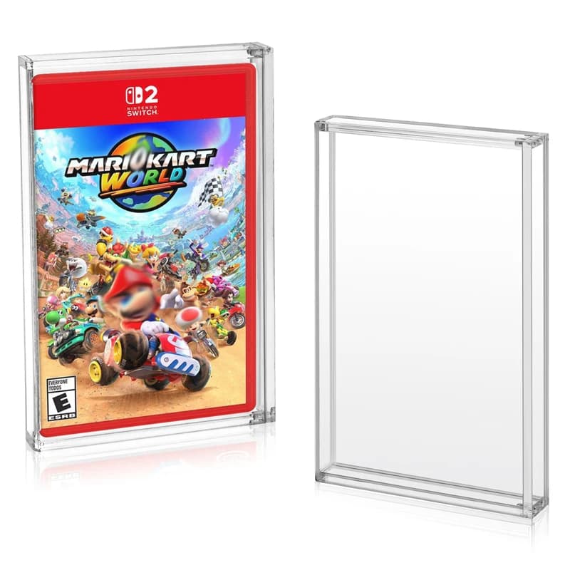 Per Nintendo Switch 2 Custodia per carte da gioco in acrilico Vetrina trasparente per cartuccia OLED Protezione per NS Switch 2 OLED LITE