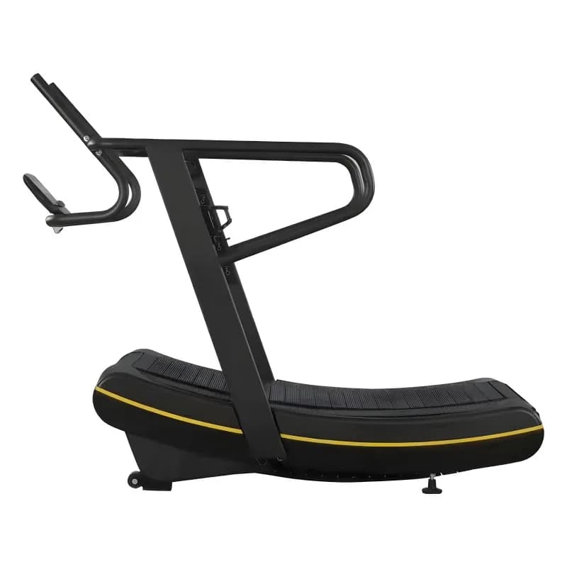 Tapis Roulant Curvo Commerciale Senza Motore per Allenamento in Palestra e Scuola, con Nastro in Gomma Curvo