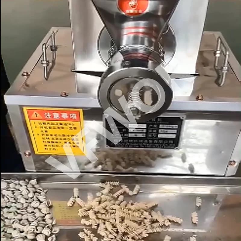 Stainless Steel Pasta Maker Machine Shapes Pasta Processing Machinery