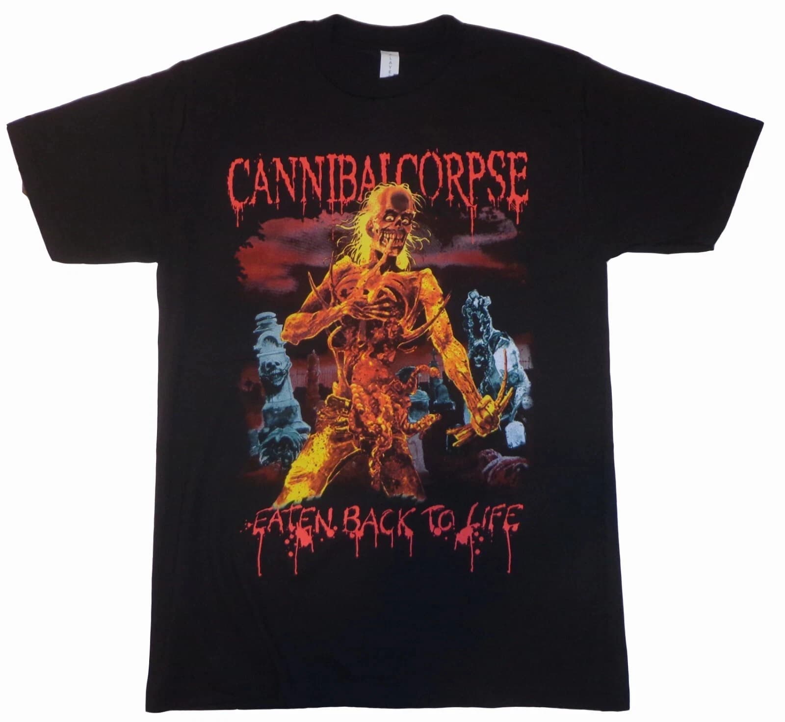 CANNIBAL CORPSE - Eaten Back To Life - T-SHIRT Nuovissima maglietta