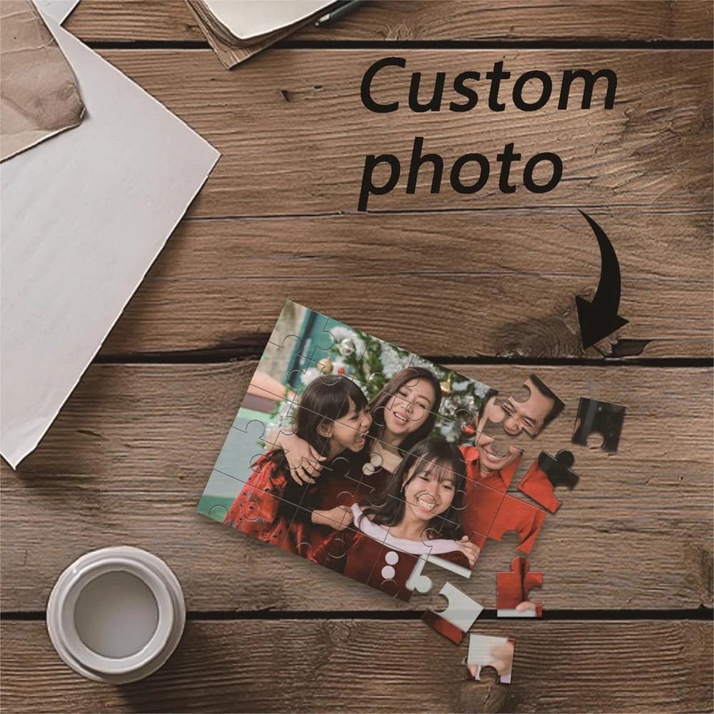Puzzle personalizzato con stampa UV da 35/150/300/500 pezzi per bambini, giocattolo, regalo per fidanzato
