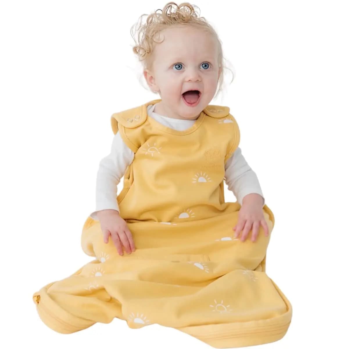 Sacco Nanna per Neonati in Lana Merino e Cotone Biologico, 2-24 Mesi, Coperta Indossabile 4 Stagioni, Taglia Universale, Cerniera a 2 Vie