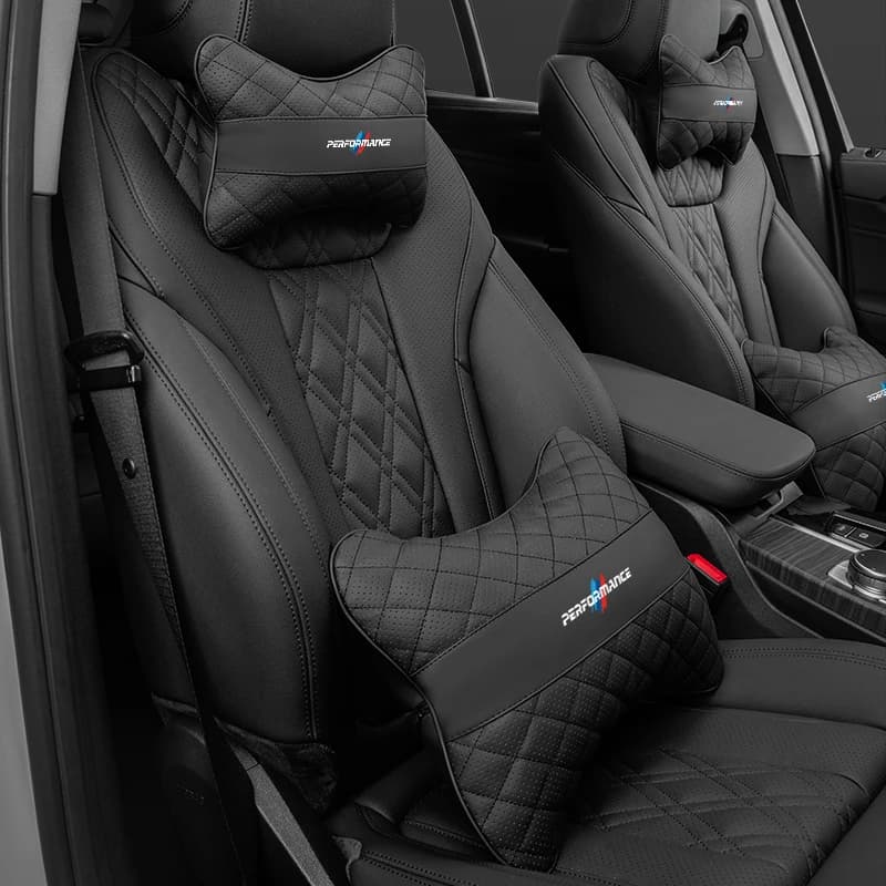 Seggiolino auto Cuscino di supporto per la testa Cuscino lombare Accessori interni per BMW Performance E91 E60 E90 E39 E87 E36 E92 E70 E46 X3 X5
