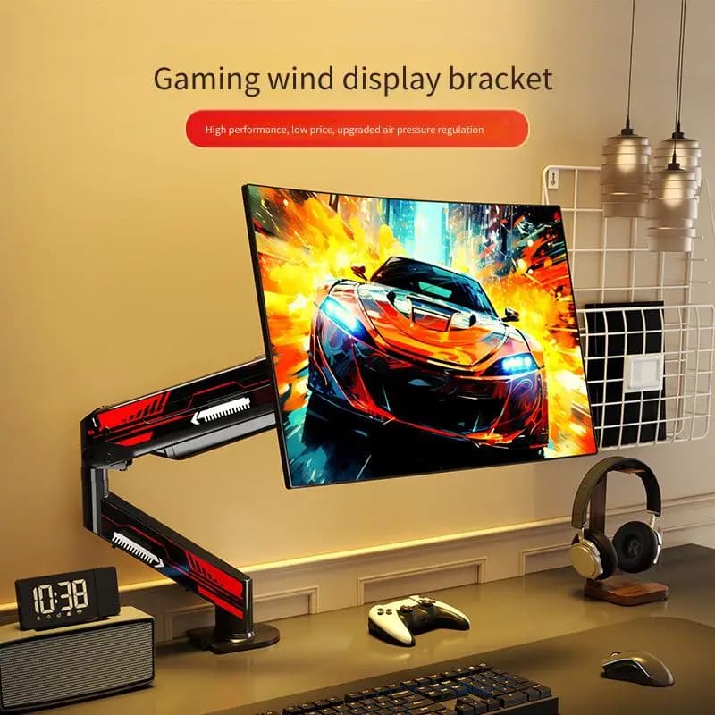 2025 New Monitor Support 17-32 Inch Computer Mechanical Arm Display Screen for Laptop Base for Desktop with Swing Hole