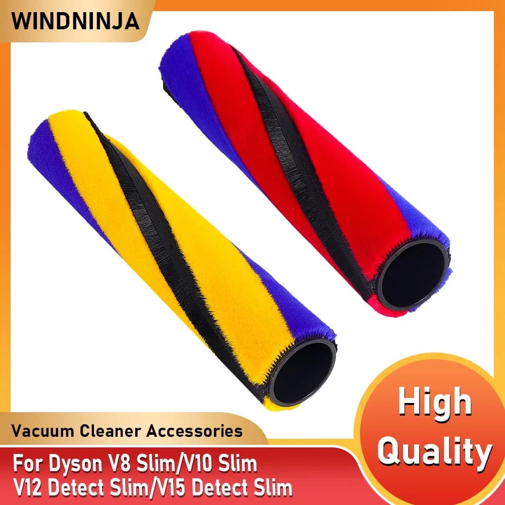 Spazzola a rullo morbida per Dyson V8 Slim/V10 Slim/V12 Detect Slim/V15 Detect Slim Aspirapolvere Spazzola rotante Parti di ricambio