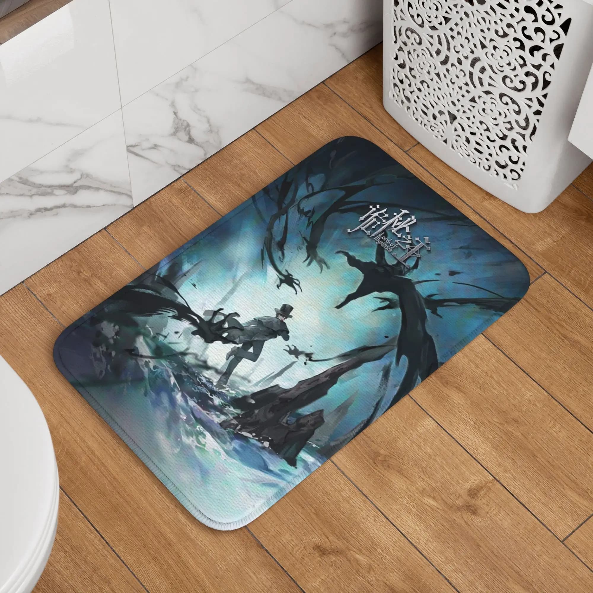 Lord Of The Mysteries Anime Absorbent Mat, Kitchen Mat, Entrance, House, Living Room, Floor Mats