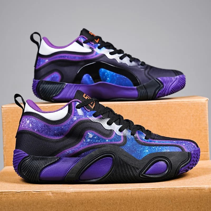 Men's and Women's Basketball Shoes for Autumn and Winter, Anti-slip, Usura Resistant, Ammortizer, Practical, Lightweight, With Heels