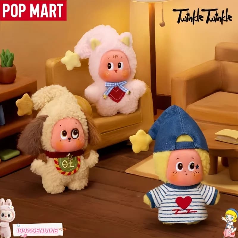 POP MART Twinkle Twinkle Crush On You Series Peluche Ciondolo Blind Box Giocattoli Anime Action Figure Mystery Box Regalo di San Valentino