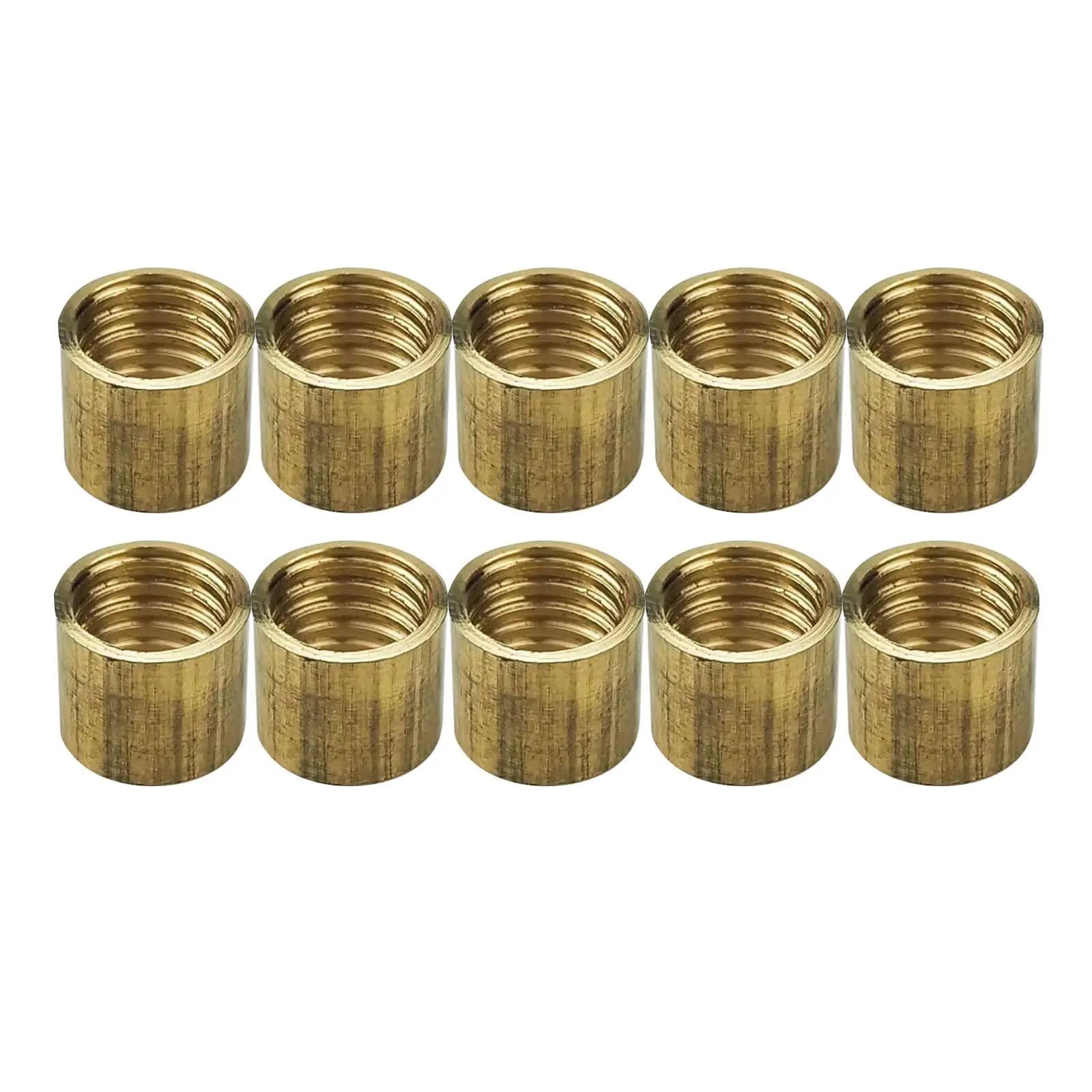 Kit di Riparazione per Stecche da Biliardo con Puntali in Ottone da 10,7mm, Set Leggero per Aggiornamento e Accessori da Tavolo