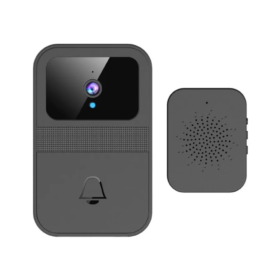 CHAFON Tuya Campanello audio intelligente Video wireless a basso consumo, Monitoraggio online in tempo reale, adatto per uso esterno