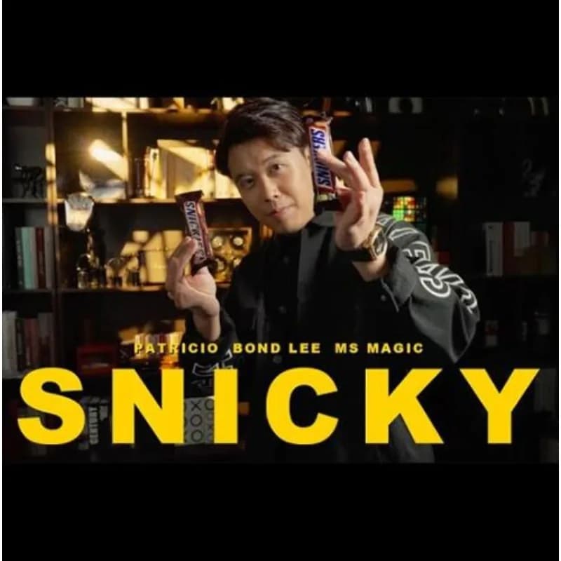 SNICKY di Patricio, Bond Lee: Trucchi di Magia da Vicino, Accessori per Magia di Strada, Illusioni Visive, Magia Professionale, Poker Divertente