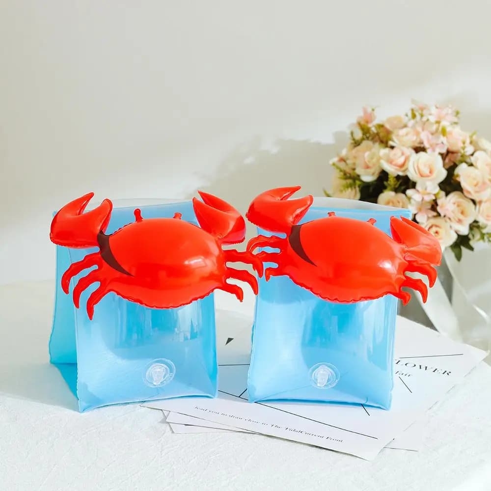Children's Brake Floating Ring, Inflatable Swimming Ring for Safety Training, Hand Floating, Pool Safety Floating Ring