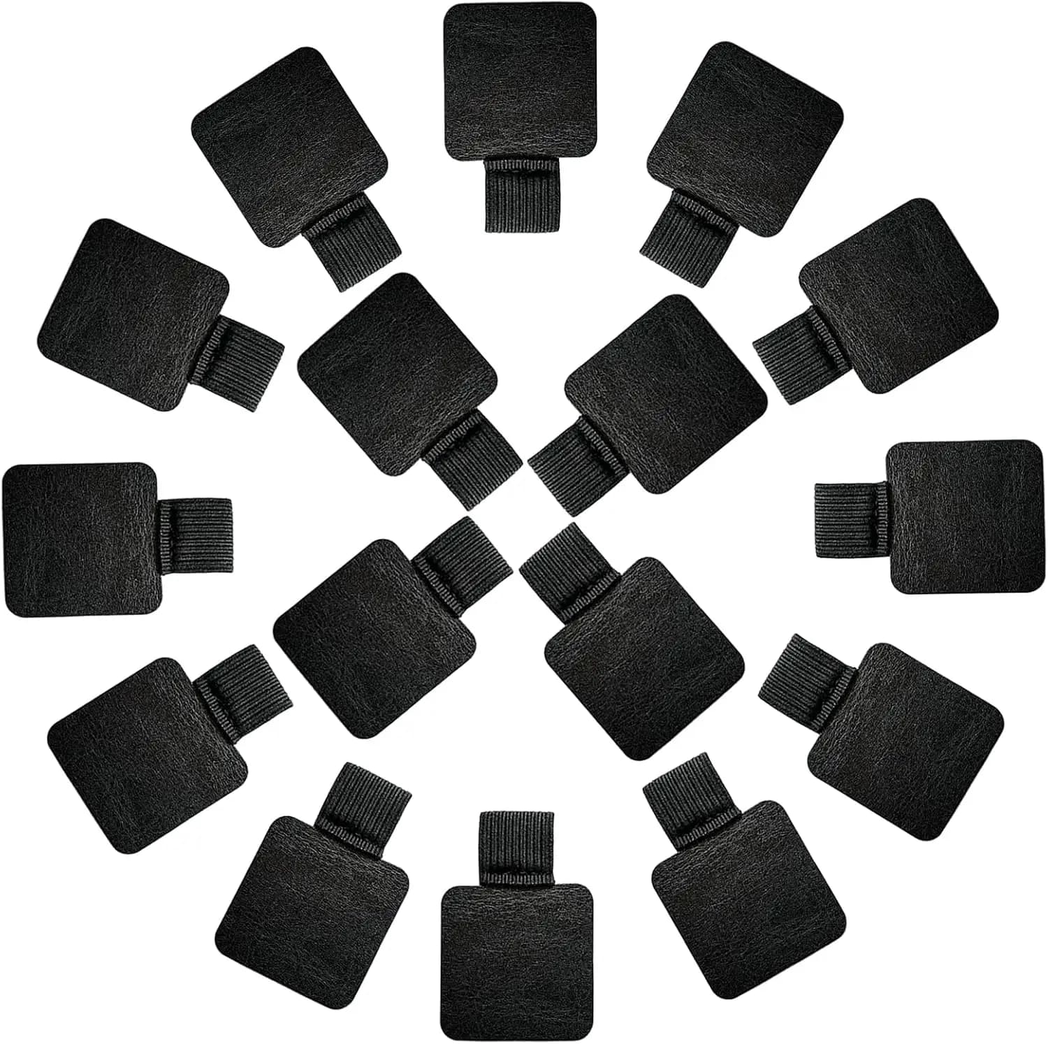16PCS Self-Adhesive Leather Pen Loops for Notebooks, Journals, Planners, Tablets