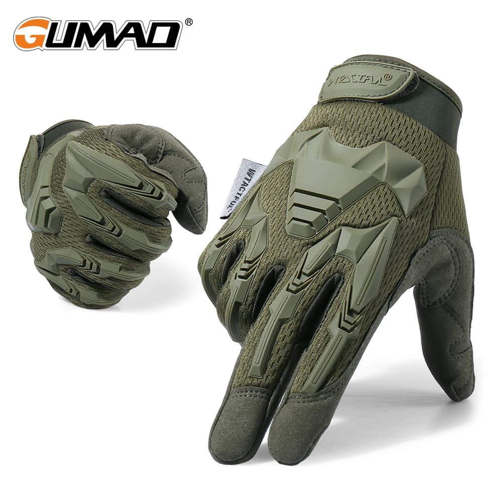 Men's Tactical Gloves Touch Screen Sport Outdoor Air Paintball Combat Hiking Hunt Riding Bike Breathable Cycling Equipment Anti-slip