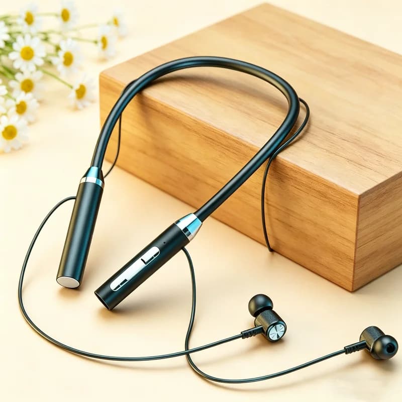 Nuovo auricolare Bluetooth K58 con fascia da collo, auricolare magnetico sportivo per la corsa, auricolare Bluetooth 5.3 con microfono