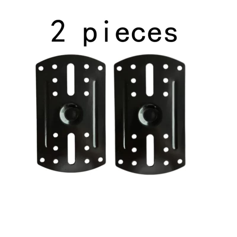 1/2 Piece Triangular Bracket Tray: Metal Speaker Bracket Tray, with 18 Fixed Mounting Holes: Iron Plate Thickness 0.15cm, Load Capacity 60kg; Suitable for Tripod Lift Brackets, Used in Conjunction with Wall Mounting Brackets, for Fixing Speakers, Projectors, Etc.