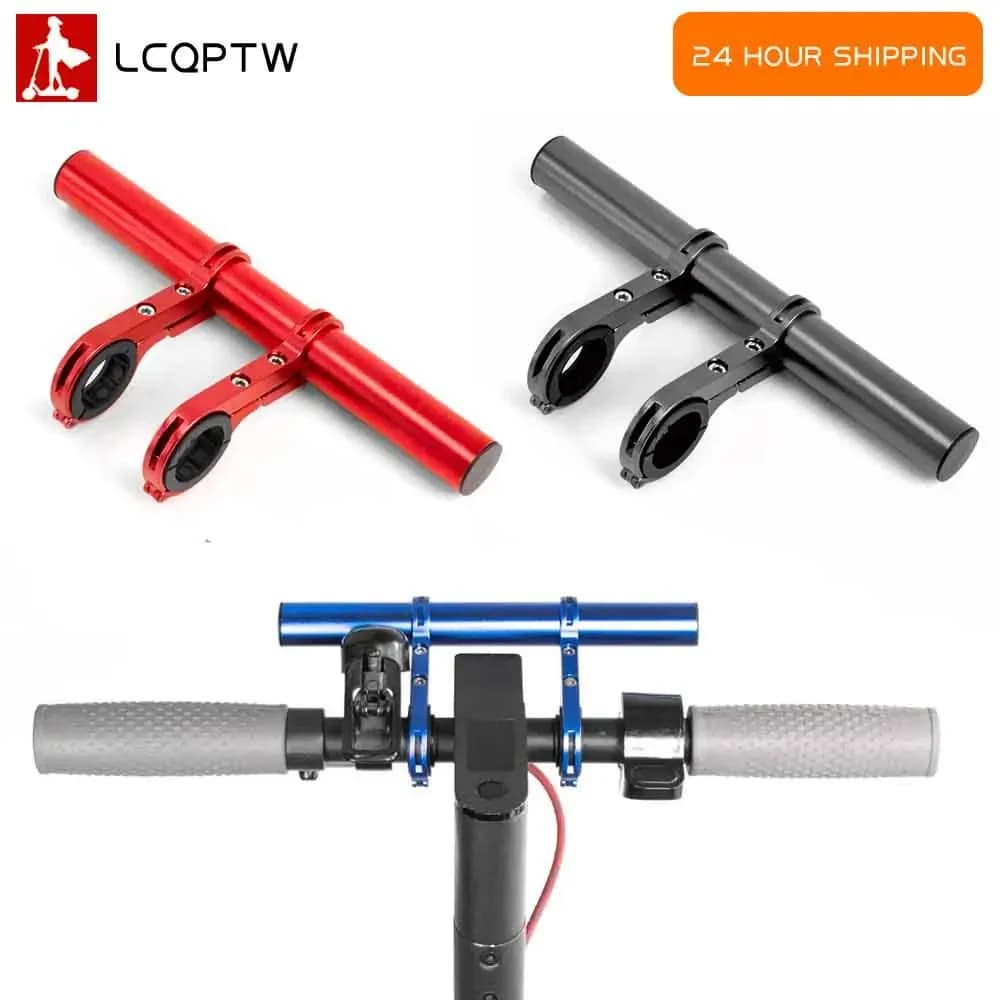 Rastrelliere per estensori per manubrio in lega di alluminio in fibra di carbonio per Xiaomi 3 M365 Pro 1S PRO2 Parte del supporto per estensione scooter elettrico