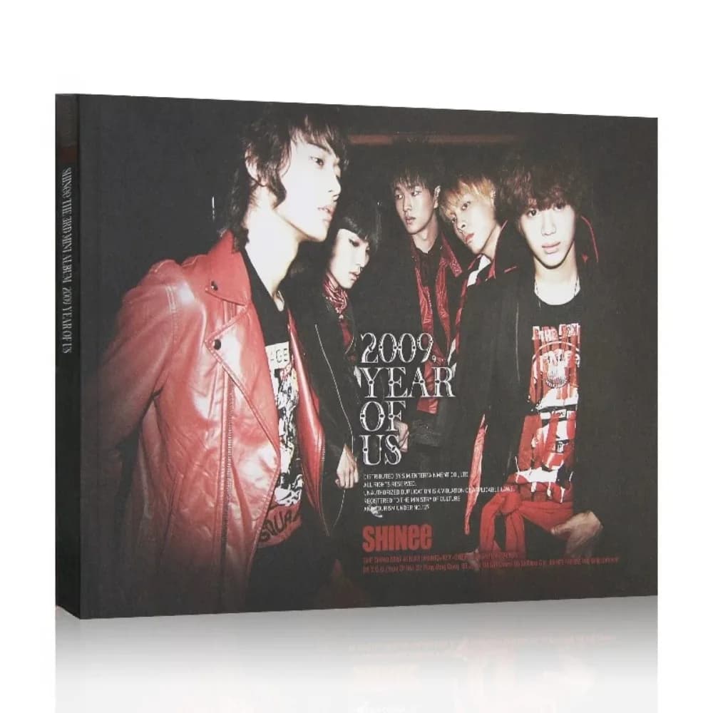 SHINee 2009 ANNO DI US CD + Libro lirico - Tracce iconiche K-Pop per collezioni e ascolto nostalgico