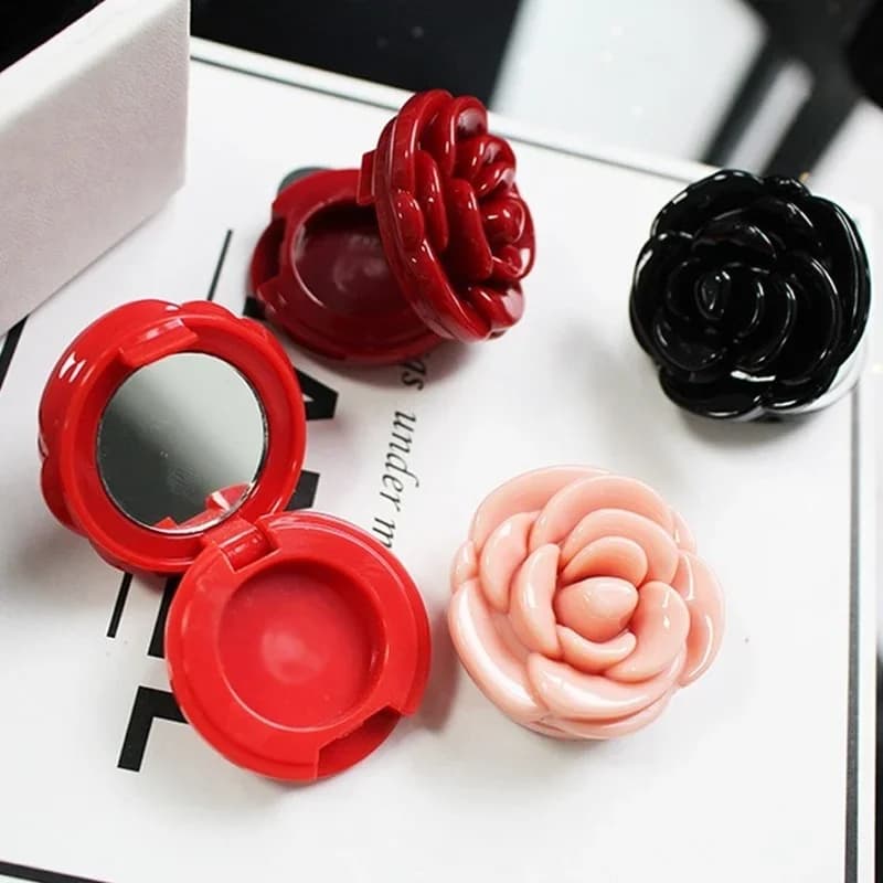 Empty Container for Pink Shape Umbrella, Lip Box, Cosmetic Container Rechargeable for Fondotinta, Makeup and Lip Mask