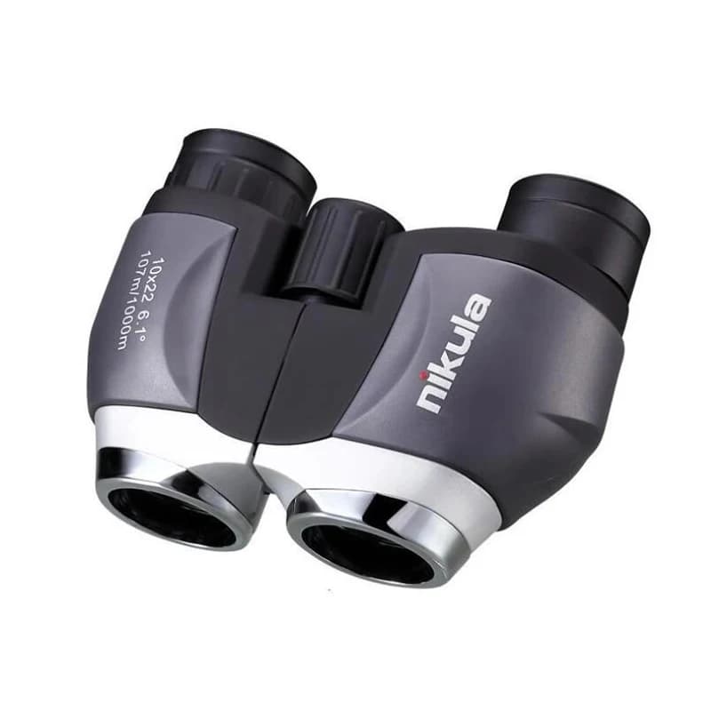 Nikula 10X22 HD Ampia Visione 100% Binocolo Ottico Compatto Lente Ad Alta Ottica Turismo All'aperto Caccia di Campeggio Telescopio Potente