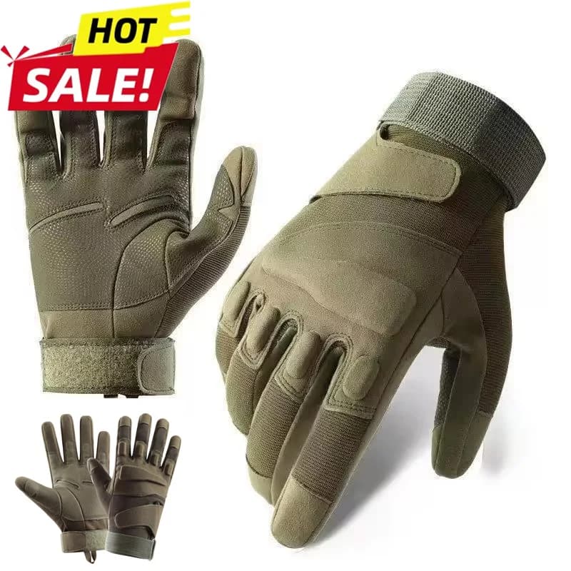 New Hunting Camping And Hiking Paintball Shooting Riding Tactical Cycling Gloves Ski Full Finger Motorcycle Gloves