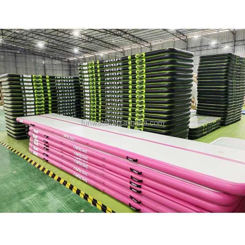 Professional Inflatable Carpet for Gymnastics, Yoga, Cheerleading, Taekwondo, Training and Landing - Factory Production for Sale