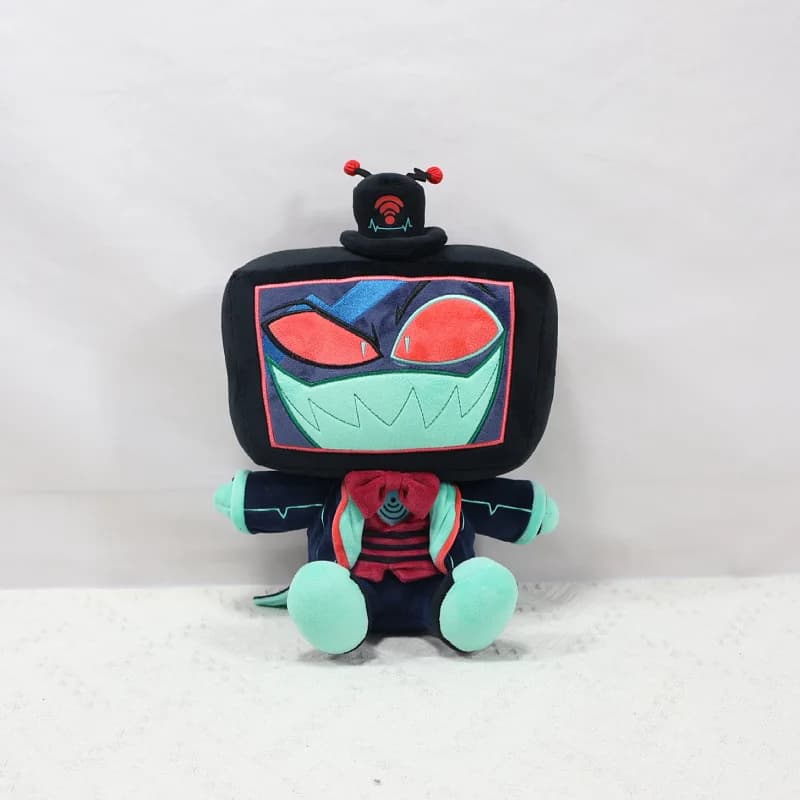 Simpatici giocattoli di peluche Hazbin VOX Gioco di Natale Hazbin Evil Boss Bambola di pezza Regali di festa di compleanno Giocattoli per la decorazione della stanza
