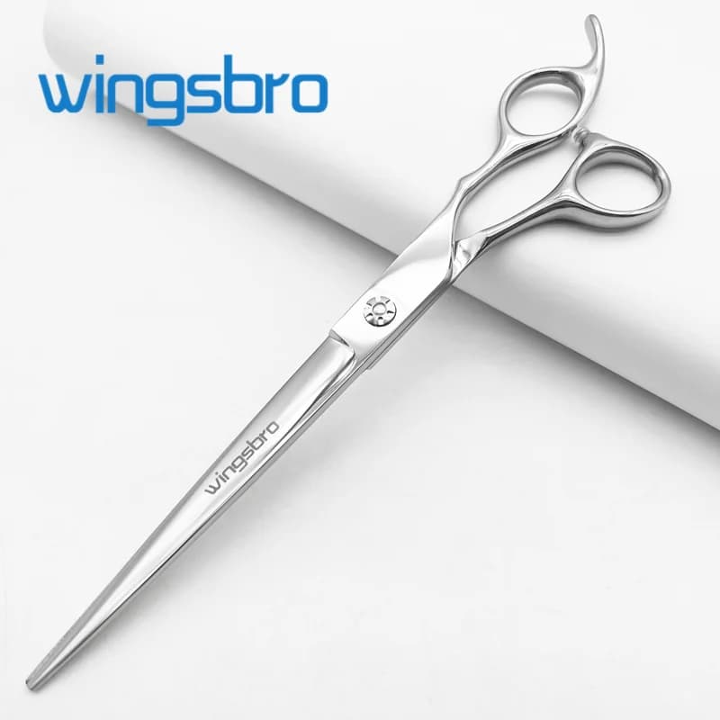 Wingsbro Forbici da barbiere professionali, forbici da parrucchiere in acciaio inossidabile premium da 6,5/7,5/8,5 pollici, forbici dritte